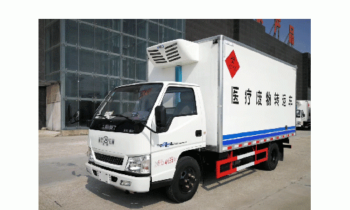 国五江铃医疗废物转运车 蓝牌图片